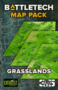BattleTech Map Set Grasslands (T.O.S.) -  Catalyst Game Labs
