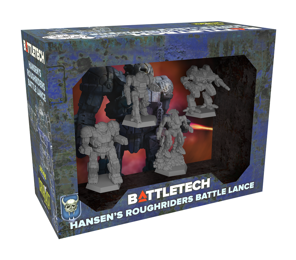 BattleTech: Miniature Force Pack - Inner Sphere Heavy Lance - Just Games